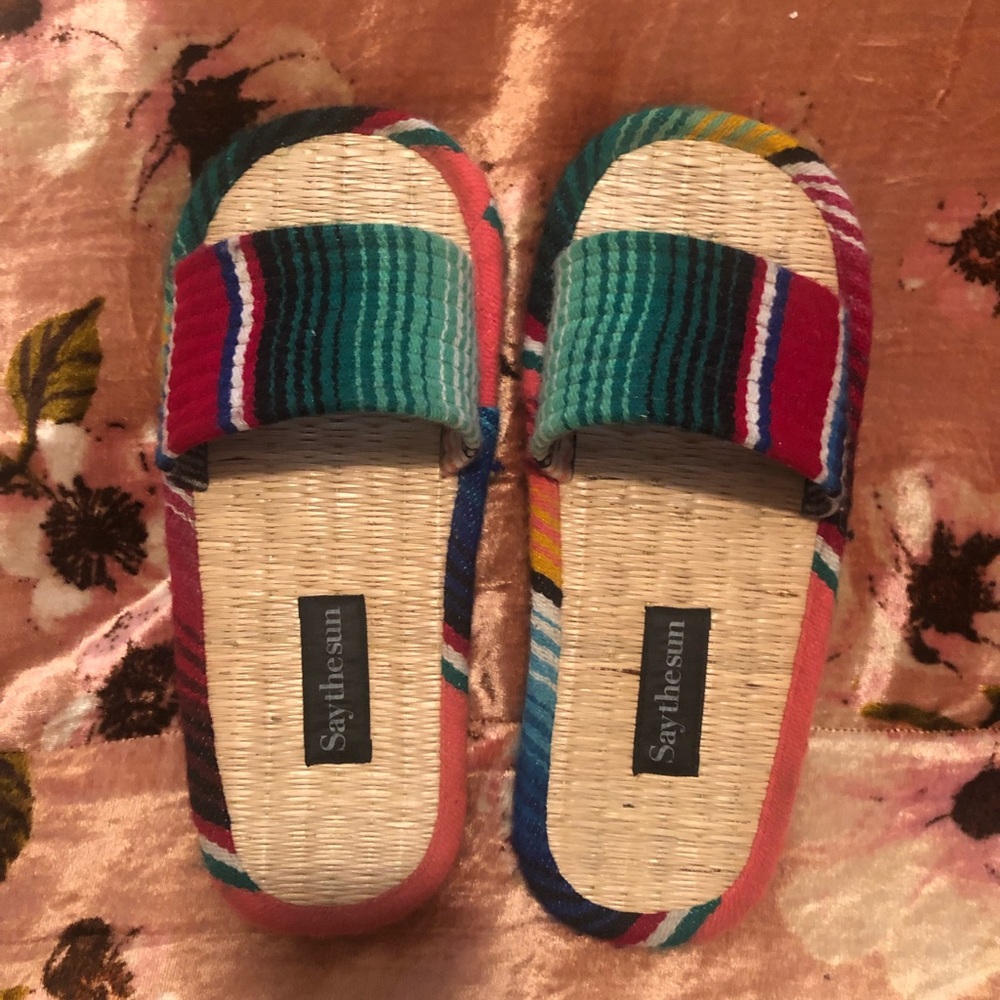Say The Sun Sandals - Size 11/12